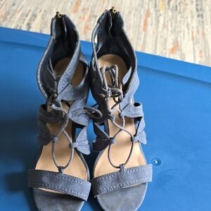 Gray Sandals with Sporty Design